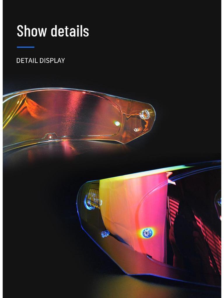 Clear Plated Visor for FF-353, 320, 328, 800 Motorcycle Helmets