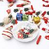 Creative Wooden Christmas Clips for DIY Photo and Memo Decoration
