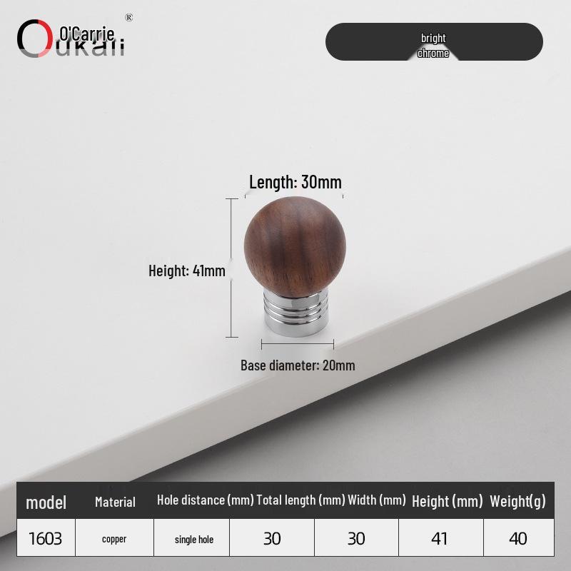 Colorful Ceramic Knob for Cabinets & Drawers - Round, Single Hole Design