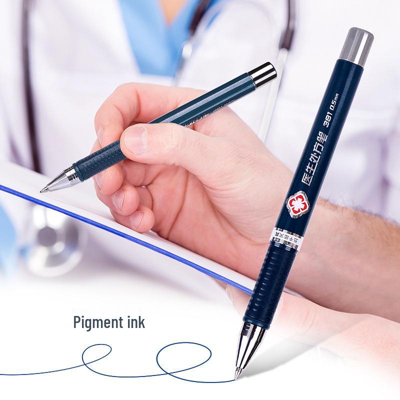Doctor's Special Neutral Pen 0.5MM, Blue-Black, Signature Prescription Pen for Medical Staff.