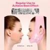 Yanbiguo V Line Mask Reusable Facial Slimming Strap Double Chin Reducer Face Lifting Belt for V Shaped Slimming Face