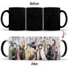 Newest design Sexy half naked woman Magic Mug BSKT-141 heat Color changing tea cup coffee mugs gift Ceramic Drinkware