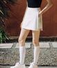 Over Golf Layered Skirt Shorts (White)