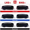 For MG ZS EZS EV 2017 2018 2019 2020 2021 2022 2023 2024 Car Dashboard Cover Dash Mat Sun Shade Non-slip Pad Accessories