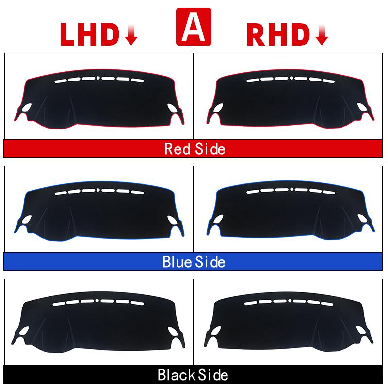 For MG ZS EZS EV 2017 2018 2019 2020 2021 2022 2023 2024 Car Dashboard Cover Dash Mat Sun Shade Non-slip Pad Accessories