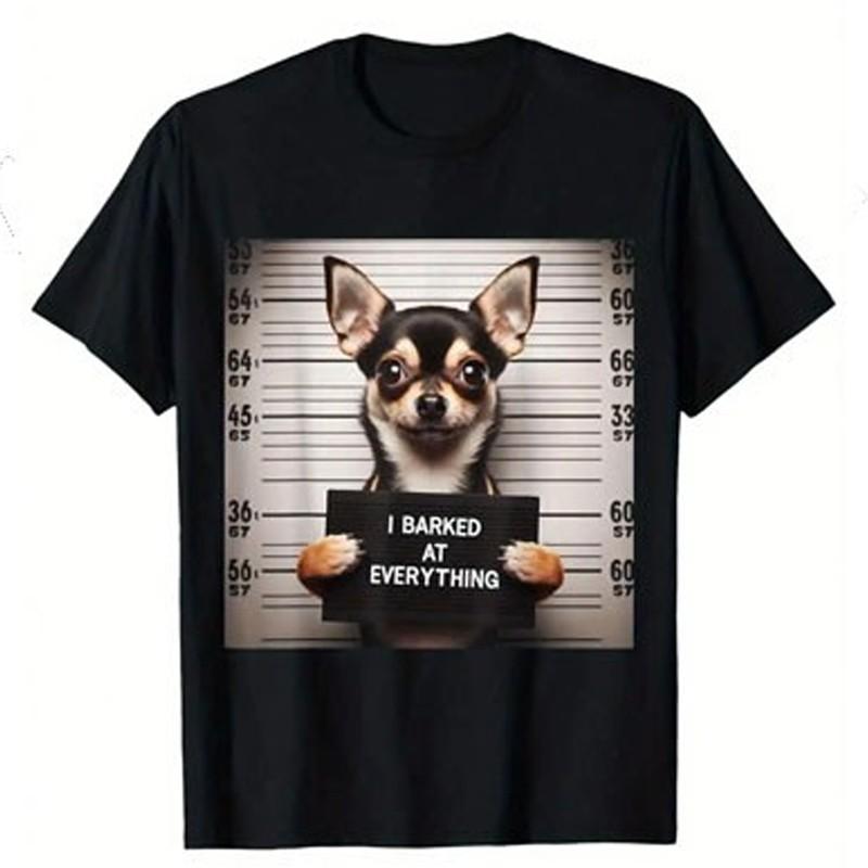 

I Barked At Everything Chihuahua Men Women Kids Girls TShirt Graphic Tee Unisex T-Shirt M
