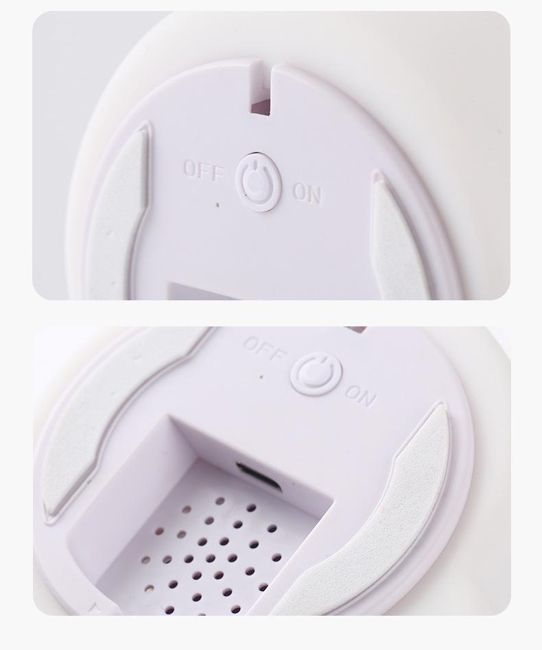 Little Elephant Silicone LED Night Light - Cute Cartoon Sleep Companion for Children's Bedrooms