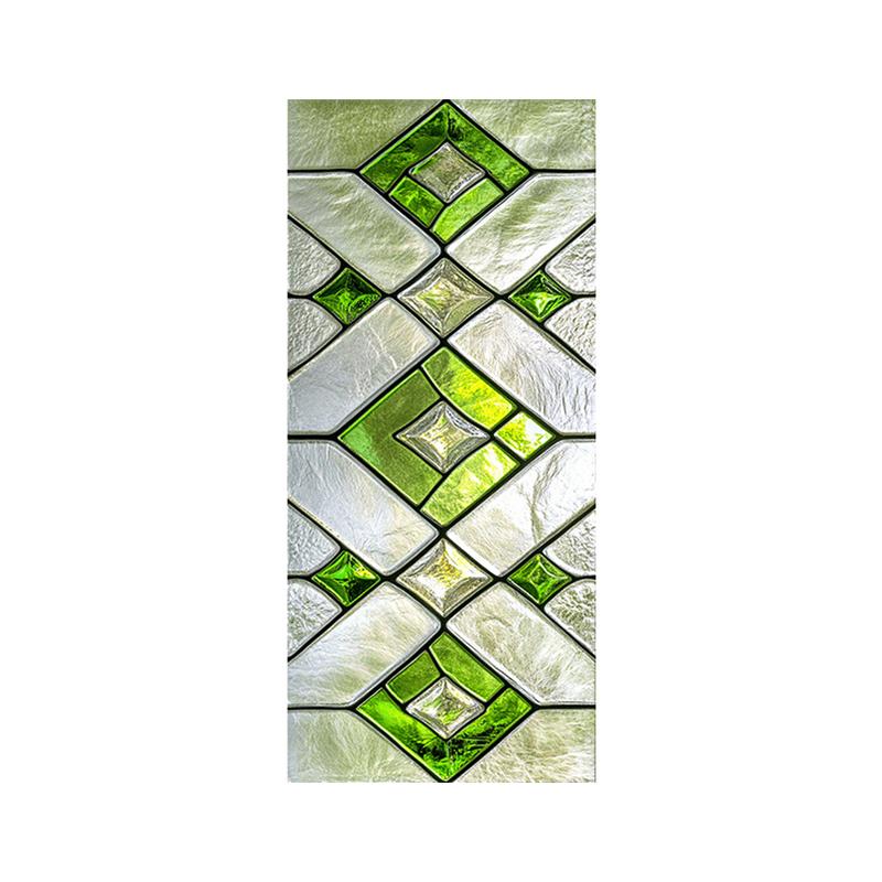 1 buc Decor Acasă DIY 45x100CM Retro PVC Electrostatic Protecție Intimitate Autocolante Geam Mat