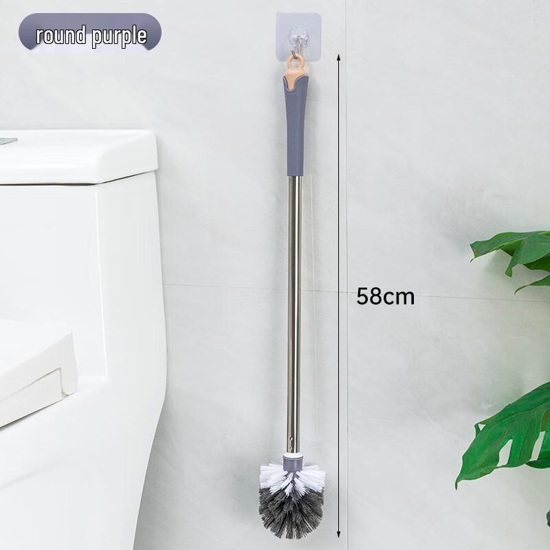 HRTD Stainless Steel Long Handle Toilet Brush