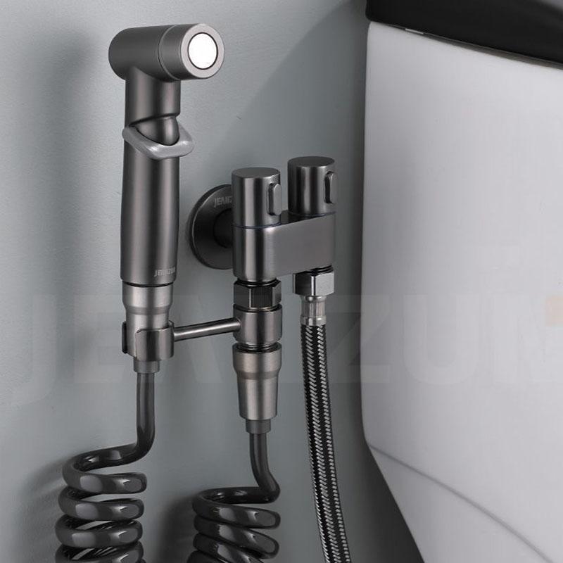 Toilet Cleaning Bidet Toilet Sprayer Set Cold Water Portable Bidet Toilet Accessories Handheld Bathroom Wash Anal Douche