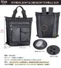 Tote Shoulder Large PC Water Black [HIKKER-LINK] Bag, Backpack, Bag, 4-Way, Capacity, A4, 14-inch Storage, Repellent, Commuting, School, Business,