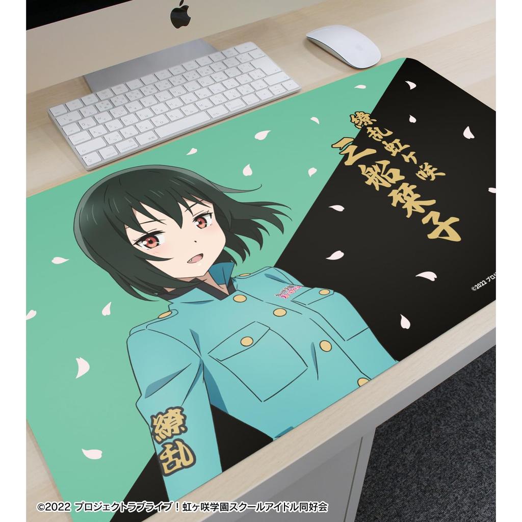 Love Nijigasaki High School Idol Club Original Shiori Mifune Victory Desk Mat Live! Illustration "Ryouran! Road" Ver. Multi-Function