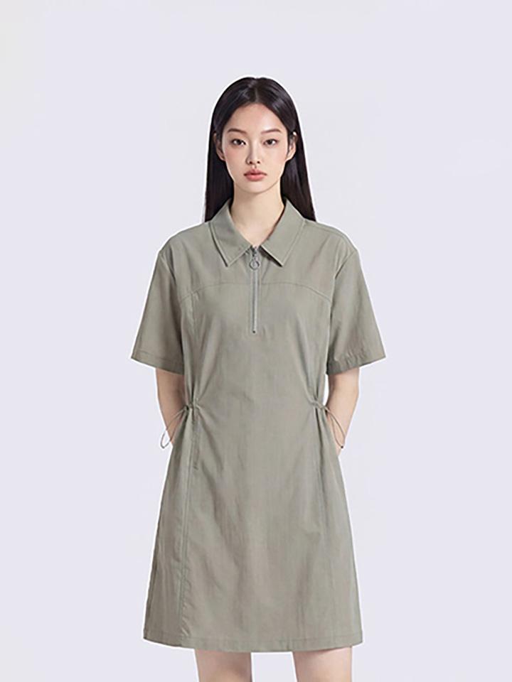Polhaem Women'S Anorak Collar Dress_Phg2Oo2771