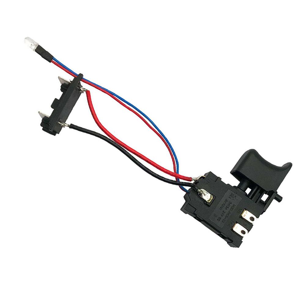Trigger Switch Universal 21V Plastic For Electric Drill Dustproof Speed Control Push Button Trigger Switches
