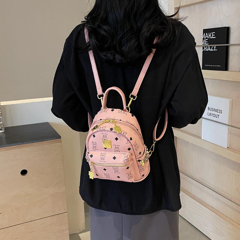 2025 Autumn and Winter New Premium Backpack Fashion Versatile Casual Schoolbag Light Luxury High-end Trendy Bag