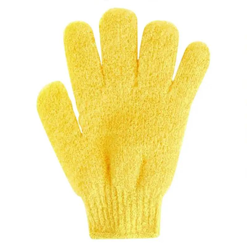 1PCS Household Five Fingers Bath Gloves Shower Towel, Scrub, Body Wash, Children Home Supply Elastic Wipe, Back Bathing, Limpeza