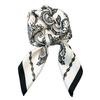 Silky Scarf Versatile Printing Smooth Texture Wrinkle-Resistant Windproof Neck Scarf Commuting Travel Business Layering Neck Accessory