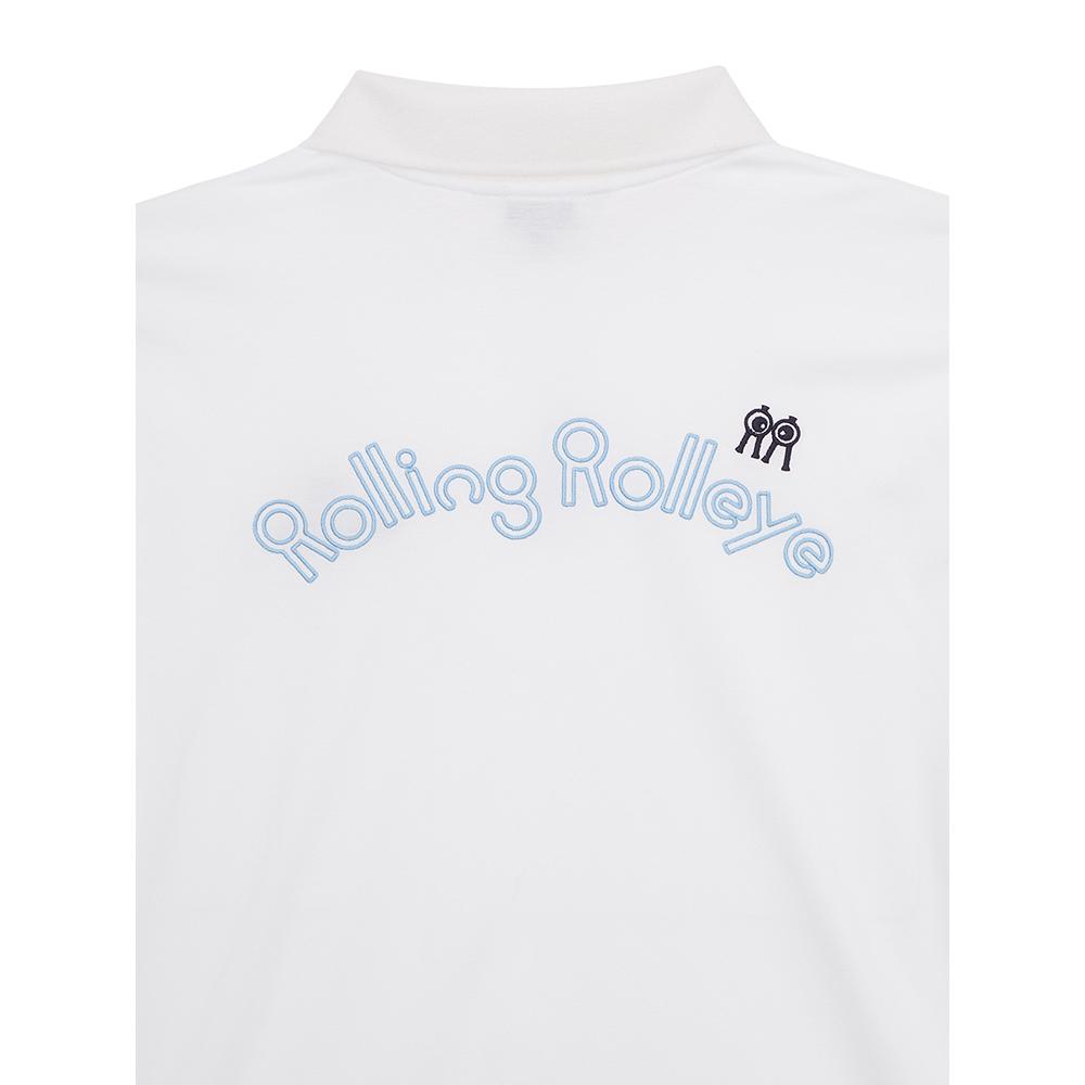 ROLLINGROLLEYE Daily Pk Tee Men'S White