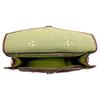 Große Vintage 15" Herren-Umhängetasche aus braunem reinem Leder für Laptops