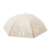Breathable Mesh Dish Cover Washable Anti-fly Umbrella Tent Foldable Food Cover  Outdoor