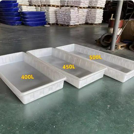 Tanque de Agua de Plástico Grueso Rectangular Grande para Piscicultura, Acuicultura y Almacenamiento