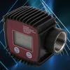 K25 1in Innengewinde Durchflussmesser Digitalanzeige Wasser Flüssigkeitsdurchflusssensor 10?100LMIN