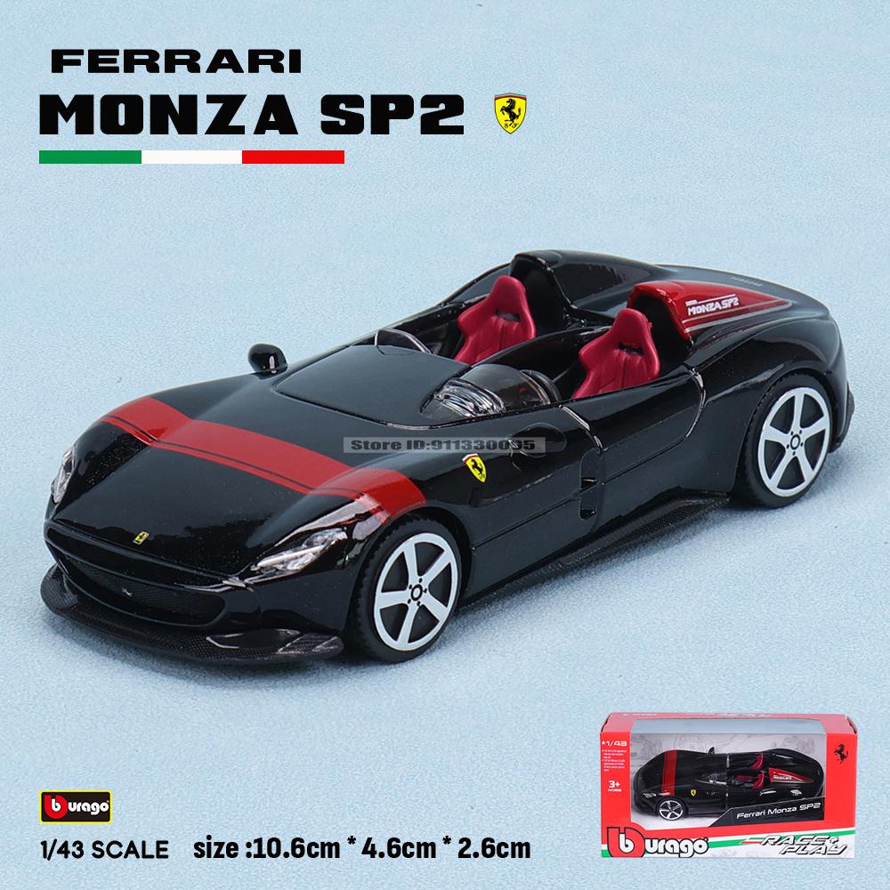 Bburago 1:43 Multiple styles Ferrari Purosangue sp2 488GTB 250GTO SF90 ROMA alloy luxury car die-casting car model toy gift