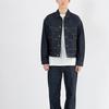 Pointed Collar Denim Jacket Long Sleeve Shirt Men Shirts LE2301JK35