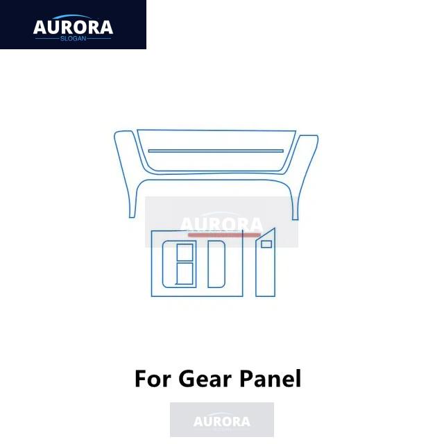 For TOYOTA VENZA/HARRIER 21-23 Car Interior Center Console Transparent TPU Protective Film Anti-scratch Repair Film Accessories