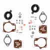 Set of 2 Carburetor Carb Rebuild Kit W Float For Johnson Evinrude 50 55 60 HP