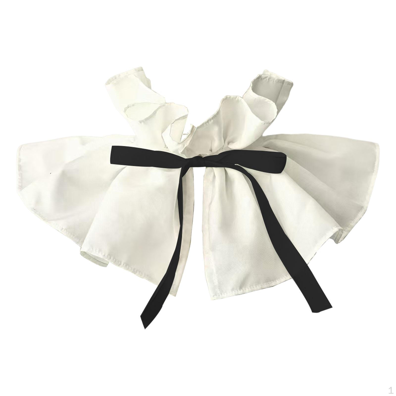 

Съемные воротники Легко носить Декоративные Black Ribbon