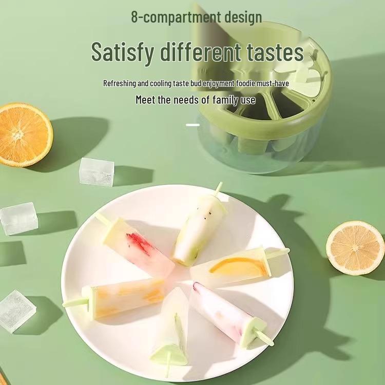 Homemade Ice Cream & Popsicle Mold for Kids - Summer Frozen Treats & Fruit Ice Cube Tray