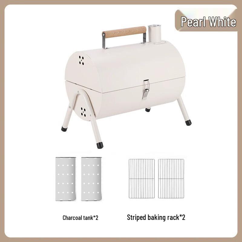 OEING Portable Outdoor Charcoal BBQ Grill
