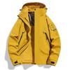 [Stall] Three-in-one Spring New Men's Mountain Style Hooded Tooling Jacket Jacket Men's and Women's Anti-wear