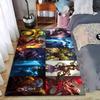 Anime Style Character Rug Suitable for Use As an Anti-slip Game Mat for Living Room and Bedroom Sofas