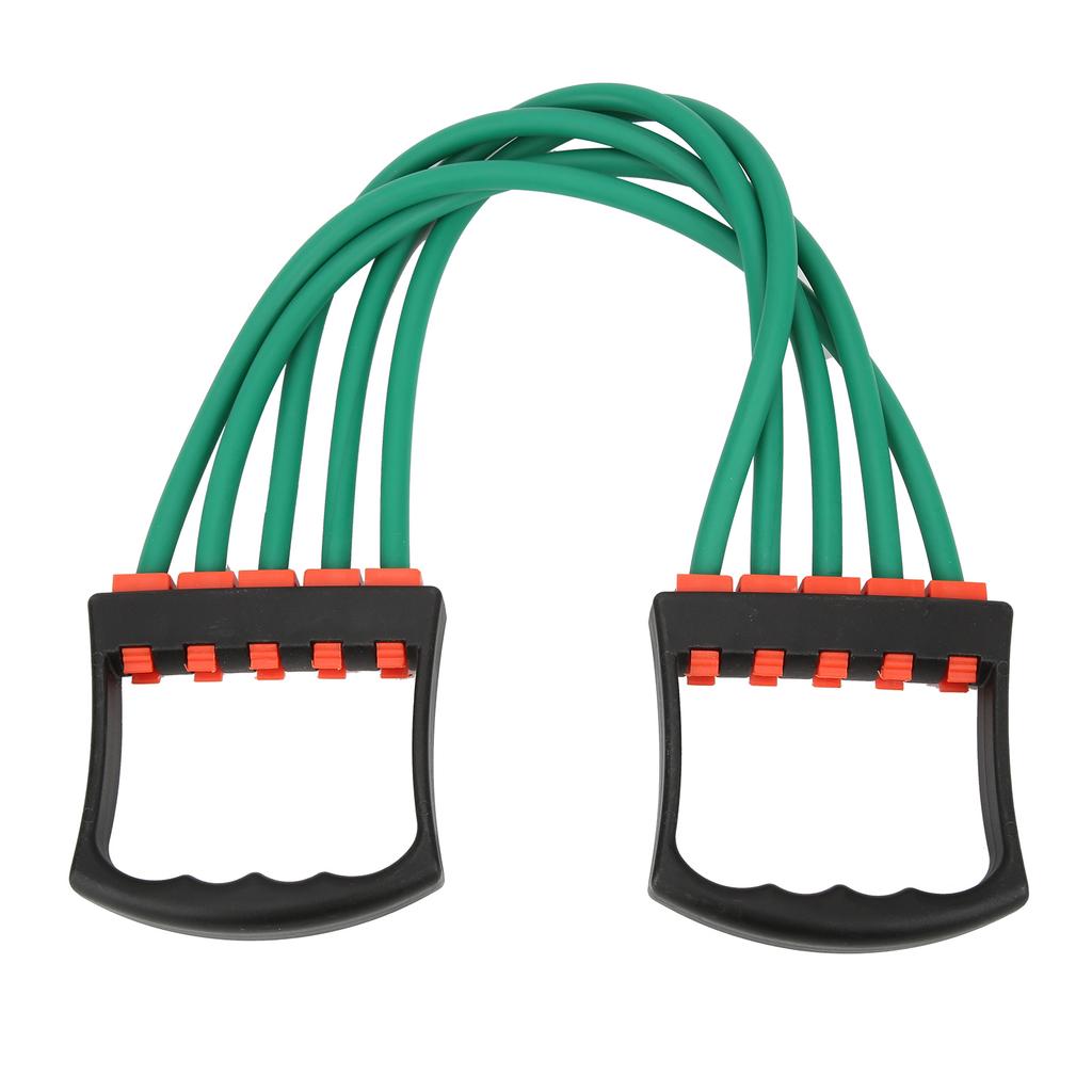 Chest Expander Portable Durable Sturdy Ergonomic Elastic Detachable Arm Strength Trainer