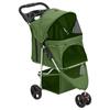 VidaXL Folding Dog Stroller Green 80x46x98 Cm Oxford Fabric 172198