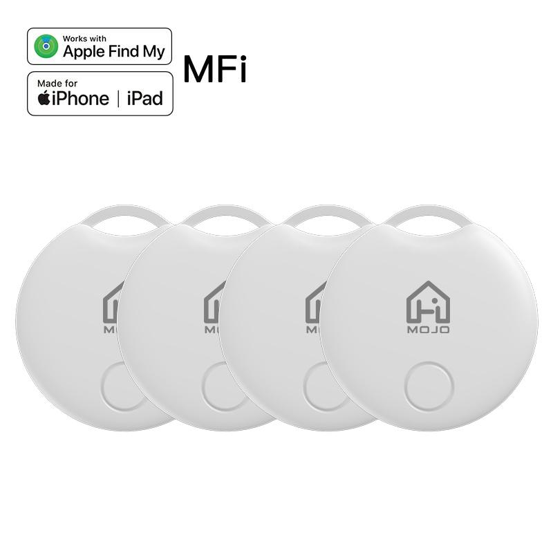 Himojo 4/2/1 Pack Bluetooth GPS Smart Tag Based on Apple Find My App Pet Anti-loss Tracker City Real Time Tracking Key Finder