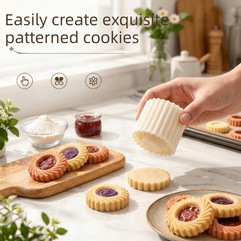 Detachable Hand Press Mooncake Mold Non-Stick Dessert Baking Mold Cookie Pastry Mold Kitchen Craft