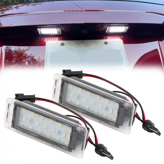 Для Chevrolet Corvette 2016 - Светодиодный фонарь подсветки номерного знака 6000K Водонепроницаемый E4