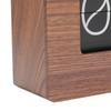 Vintage Wooden Auto Flip Clock Digital Mechanical Flip Table Clock 24 Hour Retro Desktop Ornament