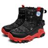 Children's Snow Boots with Thick Waterproof Design, Boys' Anti-slip Cotton Shoes, Girls' Cotton Boots