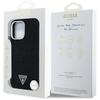 Guess Denim Triangle Logo MagSafe Case for iPhone 16 Pro Black