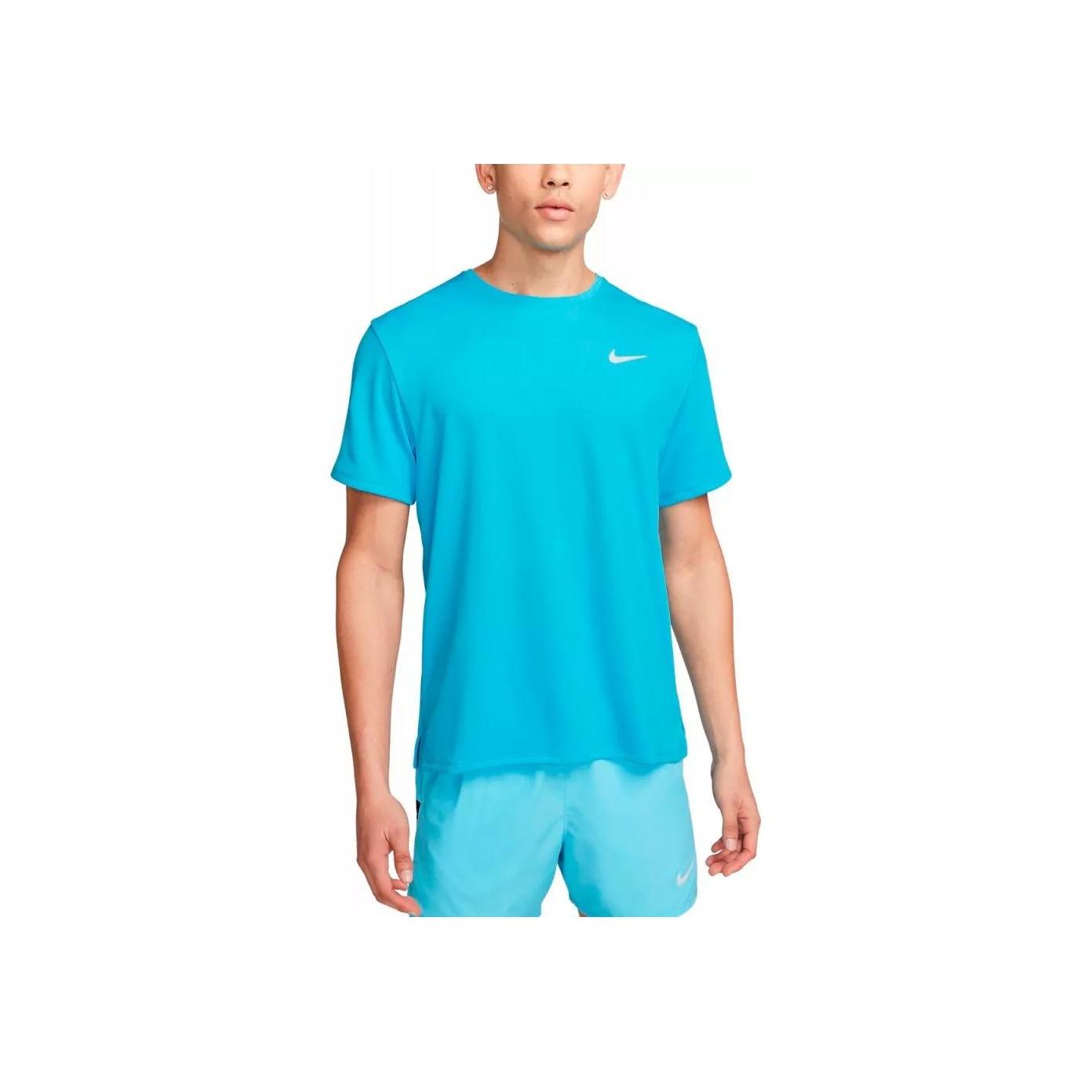 

Nike Logo Printed Short Sleeve Round Neck T-Shirt Men tops Blue DV9315-416 M