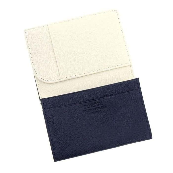 [Porter] Double Card Case 129-06013 Brown/Orange