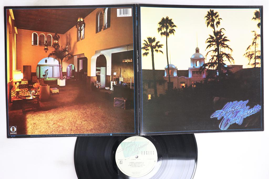 LP Record EAGLES - Hotel California 6E103 ASYLUM 1976 US Rock Used