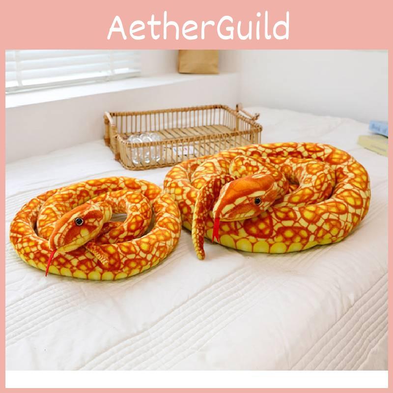 Realistic Plush Toy Snake Large Stuffed Animal For Kids Prank Gift 2024 New