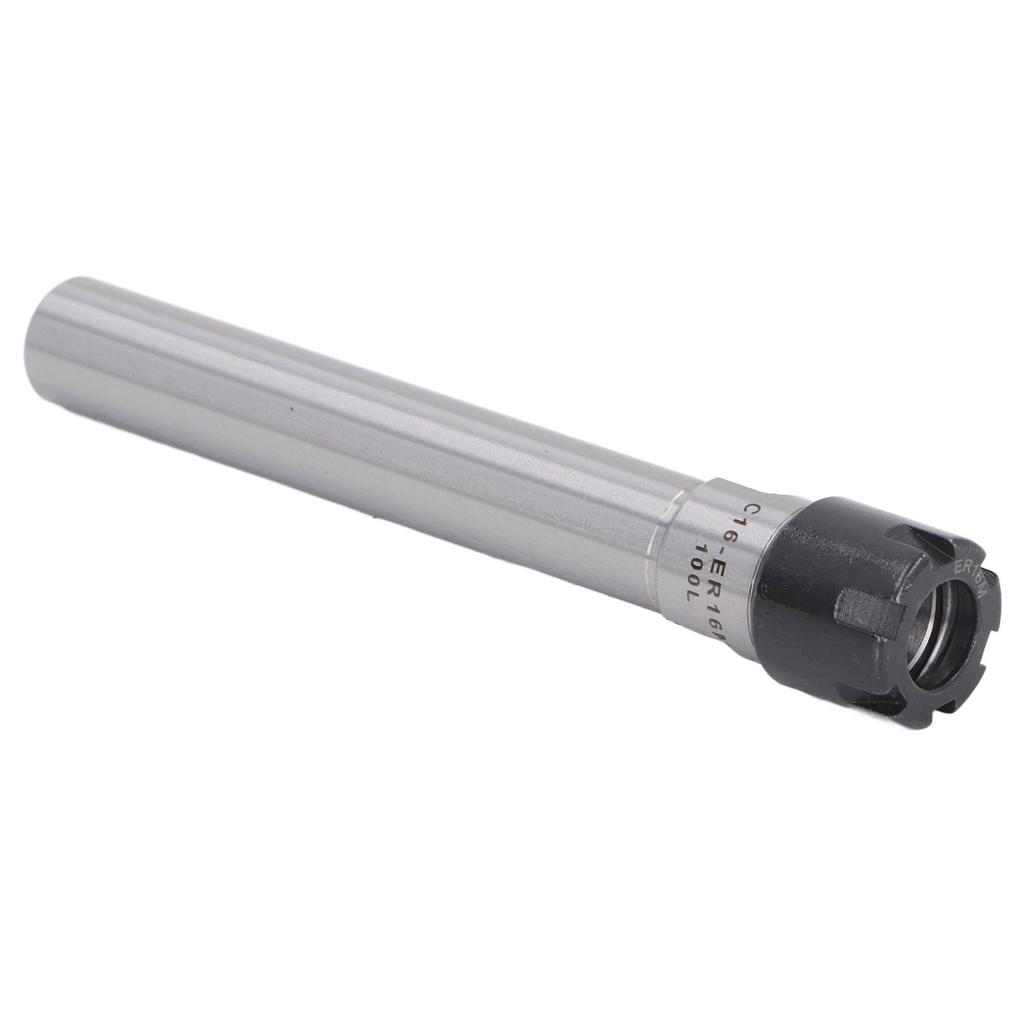 Collet Extension Holder Straight Shank Manganese Steel C16 ER16M 100L Collet Chuck Extension Rod wit
