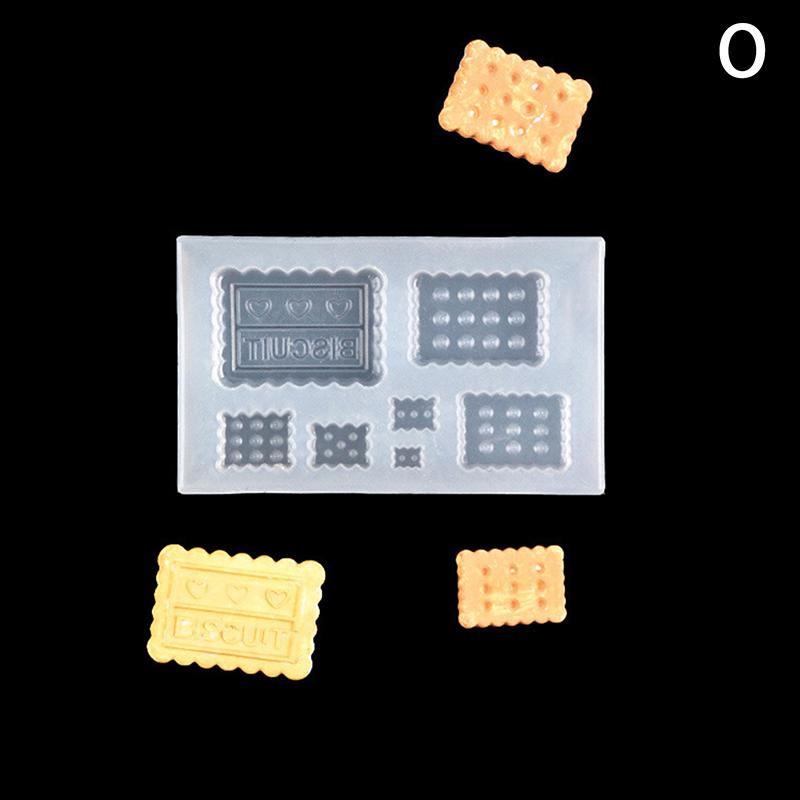 Diy Crafts Casting Baking Tool Mini Food Dessert  Epoxy Resin Mold Cake Candy Chocolate Silicone Mould