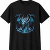 Frost Dragon Airbrush Fantasy Mens Womens T-Shirt Unisex Novelty Gift Tee Funny
